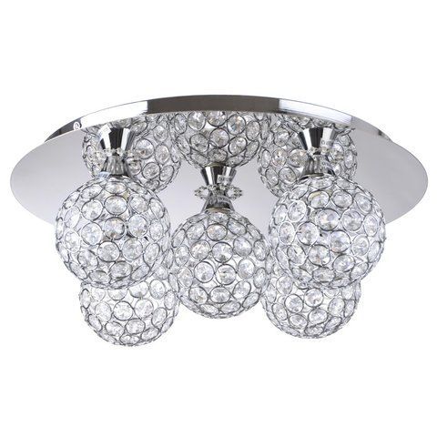 Люстра потолочная с подсветкой LED G9 40W CH (BR-01 368C/5)