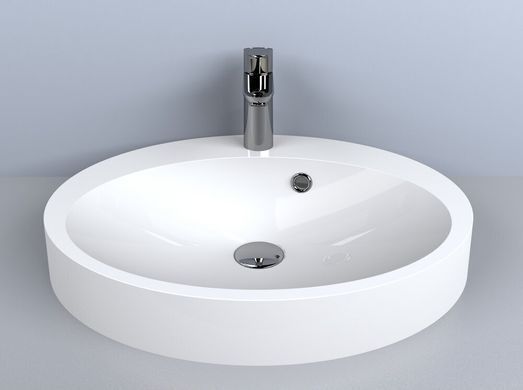Раковина зі штучного каменю MIRAGGIO DEVON 44.9х55 (0000648)