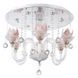 Люстра хрустальная флористика с подсветкой LED E14 40W PN (BCL-497S/6)