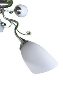 Люстра стельова в спальню E27 60W CH (LK-580C/3)