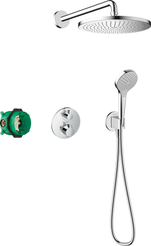 HANSGROHE Душевой комплект CROMA S 280 1JET ECOSTAT S 7в1 (27954000) CHROME