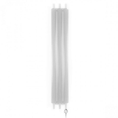Радіатор TERMA RIBBON VE 1800X490 RAL9016 Підключення нижнє праве