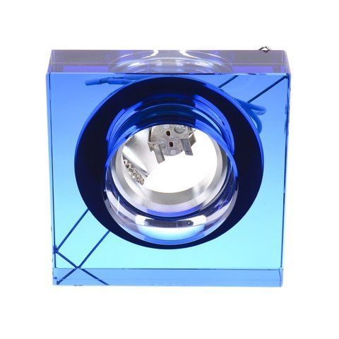 Светильник точечный декоративный HDL-G145 BLUE CRYSTAL MR16