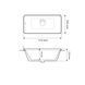 Раковина VBI TORITTO 35х51 WHITE (VBI-018020)