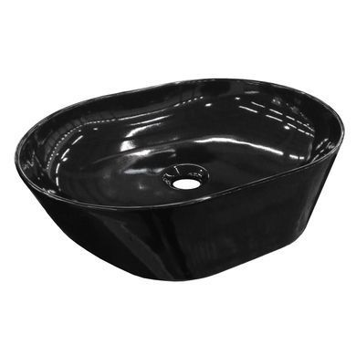 Раковина VOLLE AMADEUS 38.1х50 / чорна (13-01-06BLACK)