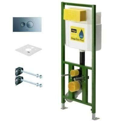 Комплект 3в1: Инсталляция для унитаза VIEGA ECO PLUS (660321)