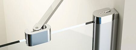 Душові двері RAVAK CHROME CRV2 120х195 / профіль білий / скло TRANSPARENT (1QVG0100Z1)