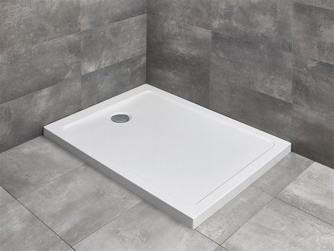 Душевой поддон RADAWAY DOROS PLUS F акриловый, прямоугольный плоский 1200X900 мм H55 белый SDRFP1290-01, 120x90