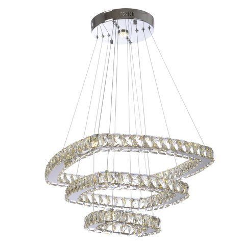 Люстра подвесная хрустальная LED 60W NW CH (BR-970S/3)
