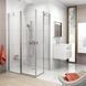 Душові двері RAVAK CHROME CRV2 120х195 / профіль білий / скло TRANSPARENT (1QVG0100Z1)