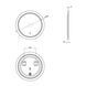 Дзеркало QTAP JAY R780 з LED-підсвічуванням QT0778250378W, 800х800