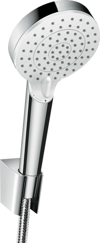Душевой набор HANSGROHE CROMETTA VARIO ECOSMART/125см/белый/хром (26693400)