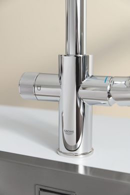 Смеситель для кухни GROHE BLUE PURE BAUCURVE / для подачи технической и фильтрованной воды (30580000)