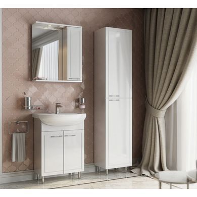 Тумба AQUARIUS ELEGANCE 55 см з умивальником Артеко 55 (09964)