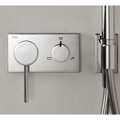 Смеситель для душа TRES 3V, хром (21027399), Хром