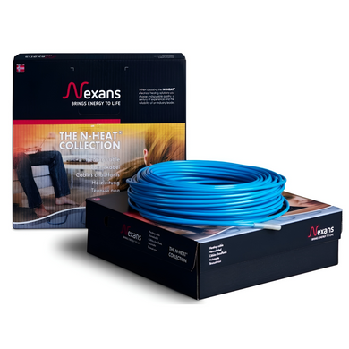 Нагревательный двужильный кабель NEXANS MILLICABLE FLEX - 24.9м / 1,9 - 2,9м&sup2; / 375Вт (258-6870)
