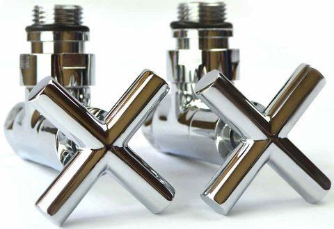 Кран кутовий для рушникосушки NAVIN RAFTEC PREMIUM 1/2х1/2 Chrome 2шт (25-031430-3012)