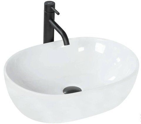 Раковина REA LISA 35х49 / белая (REA-U6022)