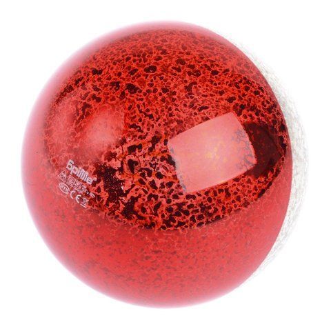 Лампа світлодіодна LED 6W E27 COG WW G125 RED 220V