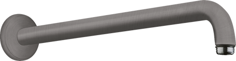 HANSGROHE Кронштейн для верхнего душа 389 мм BRUSHED BLACK CHROME (27413340)