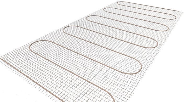 Нагрівальний мат двожильний EXTHERM ET ECO 180 - 0,5м&sup2; / 90Вт (ET ECO 050-180)