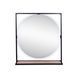 Дзеркало QTAP TAURUS 800х850х140 BLACK/WHITISH OAK з LED-підсвічуванням QT2478ZP800BWO, 850х800