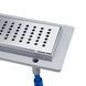 Душовий канал QTAP DRY FB304-700 / сухий затвор / нержавіюча решітка 700х73 (QTDRYFB304700)