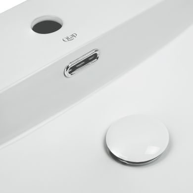 Раковина QTAP NANDO LT 42х60 / донный клапан (QT12112173W)