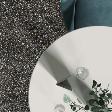 Керамограніт ABK BLEND DOTS MULTIBLACK LAP 90X90 (PF60005833)
