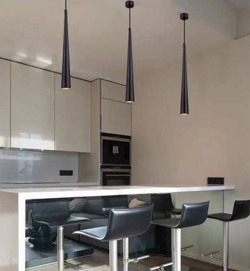 Світильник підвісний KLOODI DECO PE-SURMA800 7W 3K BK (PE-SURMA800 7W 3K BK)
