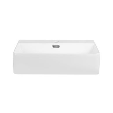 Раковина QTAP NANDO LT 42х50 / донный клапан (QT12112173SW)