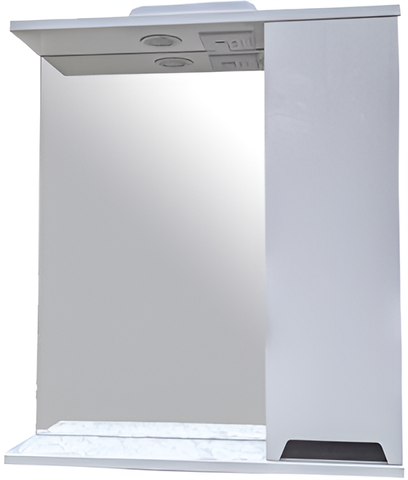 Зеркало с шкафчиком VIVIA AMALIA 80х72 R / подсветка (А0033294)