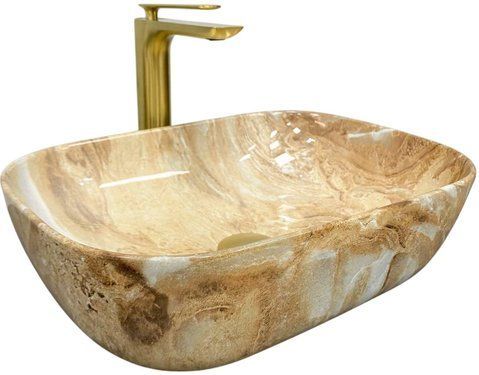 Раковина VBI RAVENNA BROWN ONYX GLOSSY 32.5х45.5 (VBI-011223)