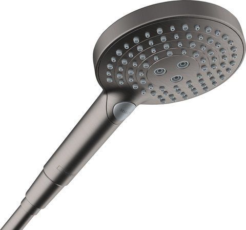 HANSGROHE Ручний душ RAINDANCE SELECT S POWDERRAIN 120 3JET P (26014340) BRUSHED BLACK CHROME