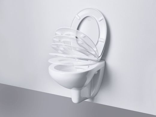 Сидіння для унітаза GROHE BAU CERAMIC SOFT CLOSE (39493000)