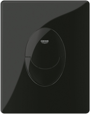 Клавіша змиву для унітазу GROHE SKATE AIR / чорна глянцеваева (38505KV0)