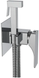 Смеситель для гигиенического душа KOER KB-23010-01 / хром (KR3496)