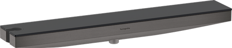 Шланговое соединение HANSGROHE PORTER 500 RAINFINITY / держатель для душа / полка для душа / черный / матовый / хром (26843340)