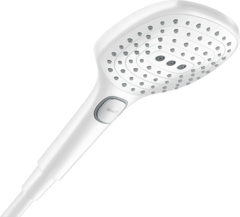 HANSGROHE Ручной душ RAINDANCE SELECT E 120 3JET MATT WHITE (26520700)