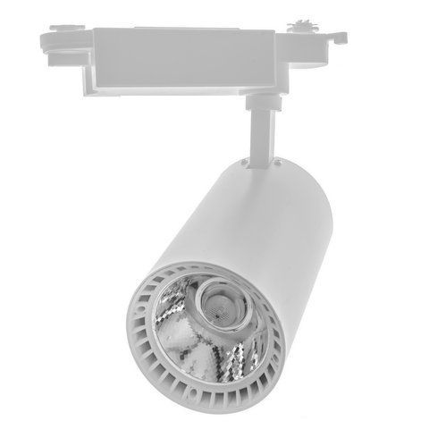 Світильник трековий поворотний LED KW-214/26W NW WH
