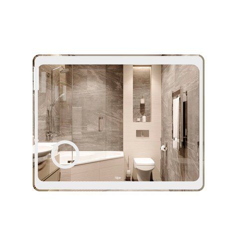 Дзеркало QTAP AQUARIUS 1000х800 з LED-підсвічуванням QT2178141980100W, 1000х800