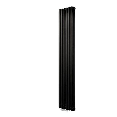 Радіатор IRSAP TESI 3 2000X270 6 секцій Чорний Підключення нижнє по центру