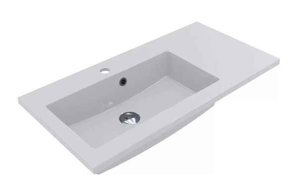 Раковина зі штучного каменю FANCY MARBLE JOSEFINE SLIM 40х80 L / R (5508201)