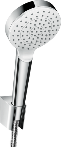 Душевой набор HANSGROHE CROMETTA 1JET ECOSMART/160см/белый/хром (26569400)