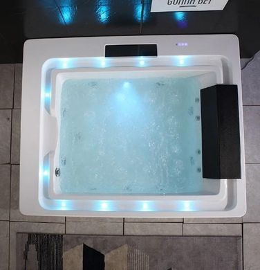 Ванна акрилова гідромасажна GOLSTON G-U3601 190х155 (DUSEL-442)