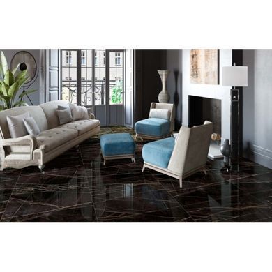 Керамогранит ARGENTA CERAMICA TANTALO NEGRO