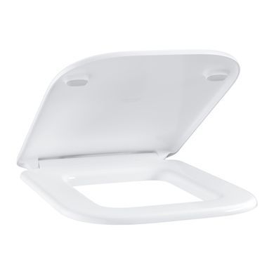 Сиденье для унитаза GROHE BAU EDGE CERAMIC SOFT CLOSE (39813000)