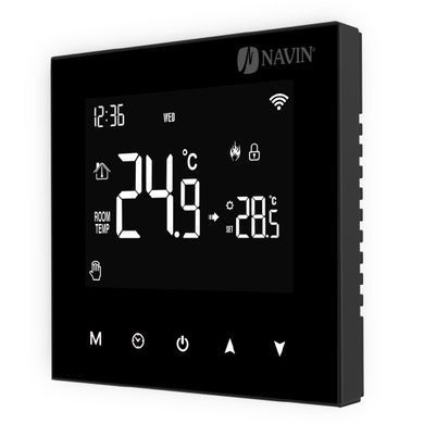 Терморегулятор для котла опалення NAVIN WT100 B-3А Wi-Fi (24-204273-8686)