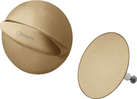 Наружная часть набора для слива и перелива HANSGROHE FLEXAPLUS / бронза (58185140)