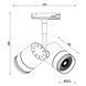 Світильник трековий однофазний KLOODI KD-5050/02-2L-BK Track (KD-5050/02-2L-BK Track)